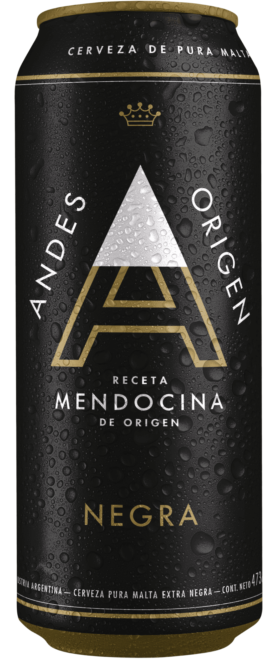 Lata Andes Origen Negra
