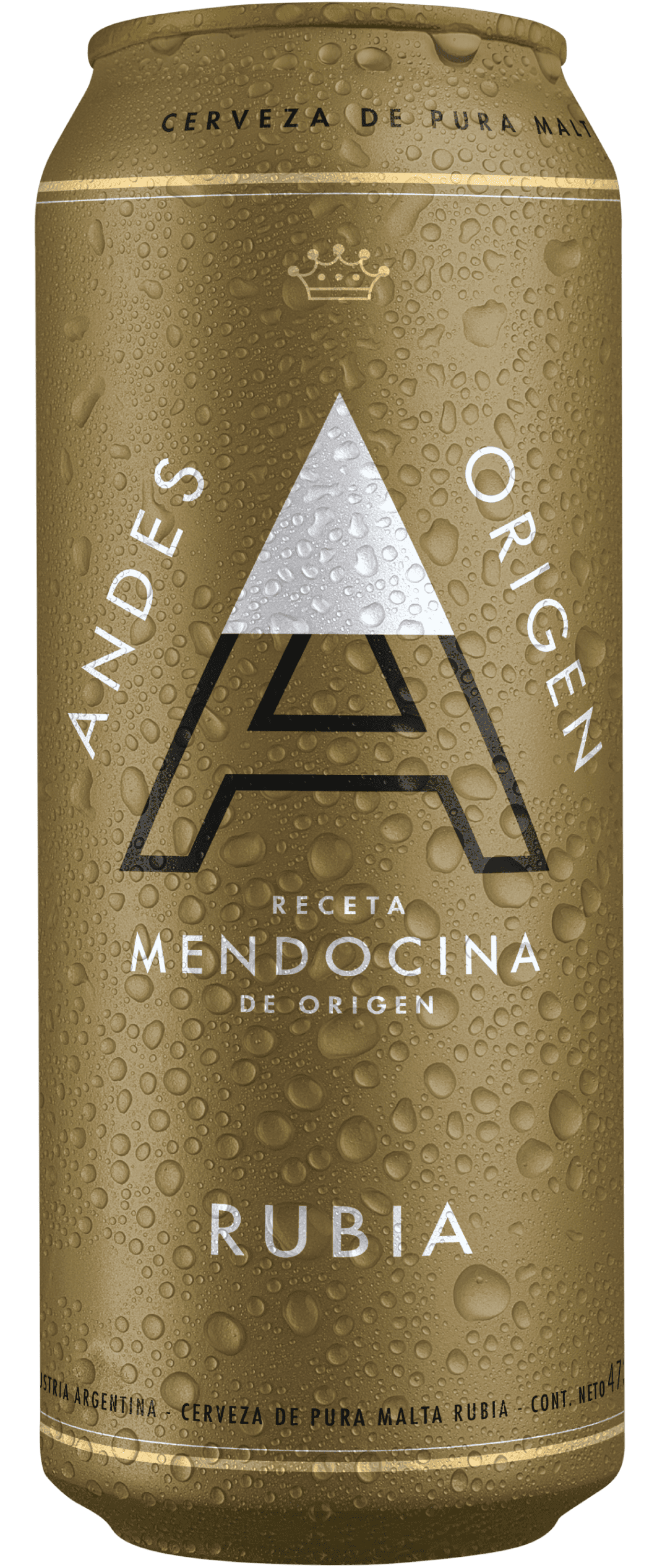 Lata Andes Origen Rubia