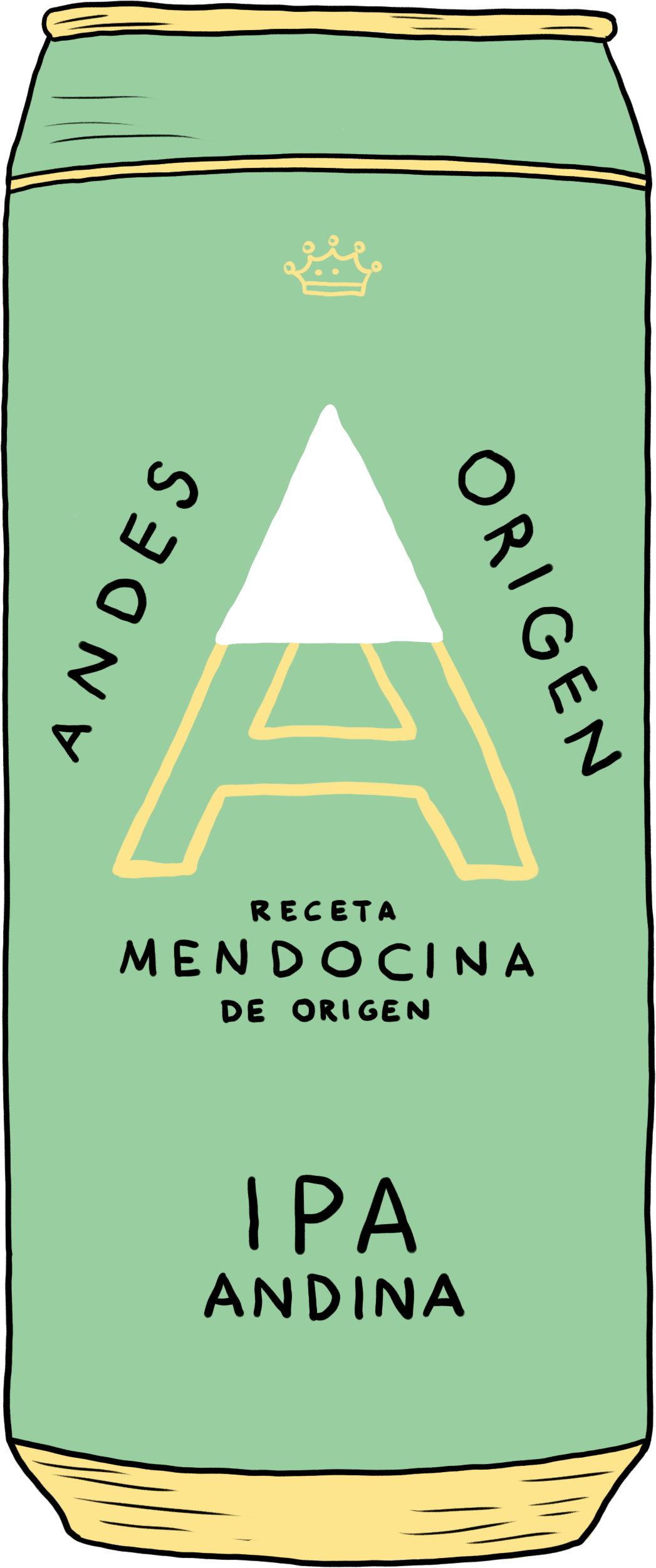 Lata Andes Origen IPA Andina