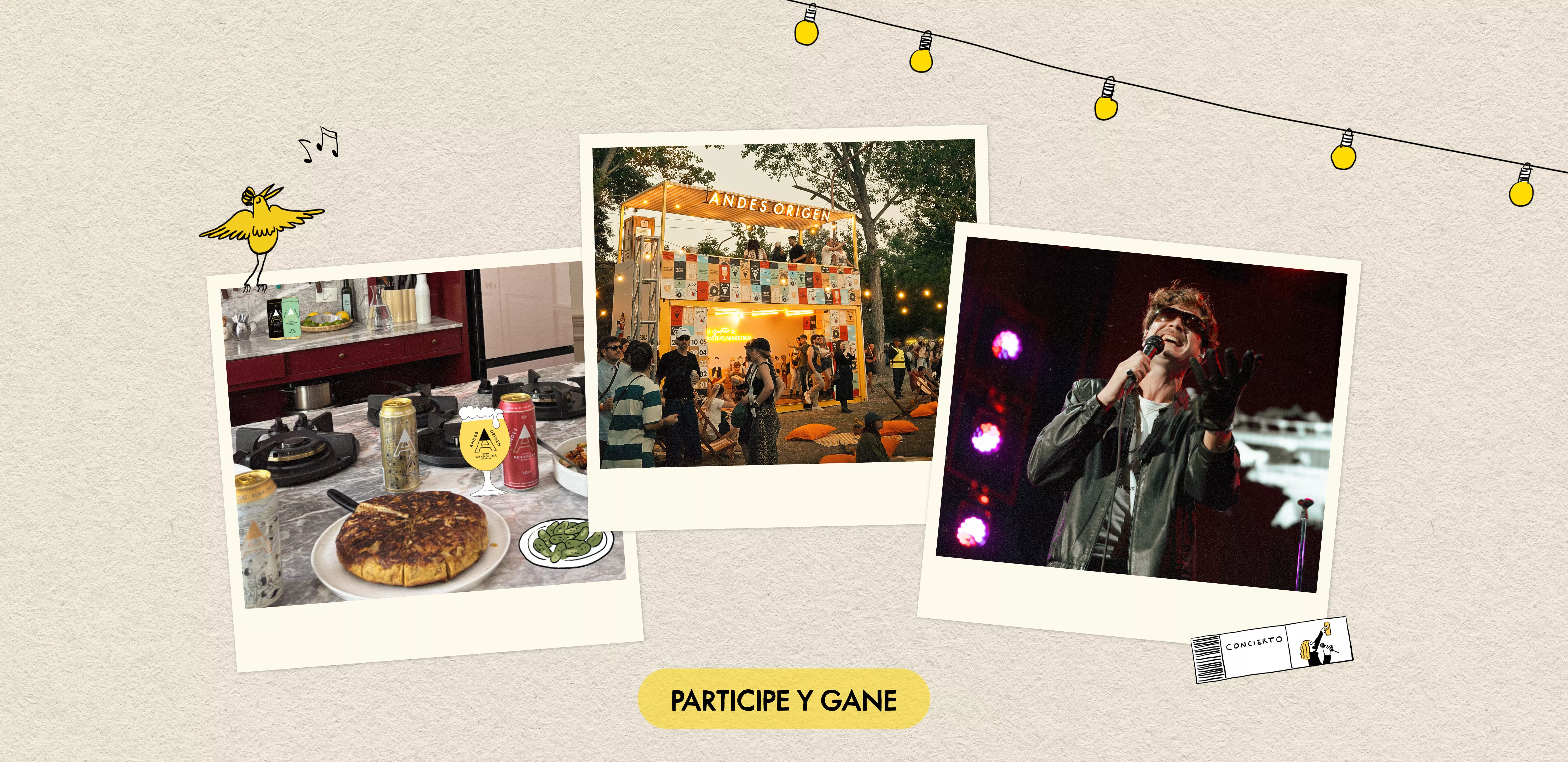 Andes origen Sorteos