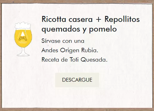 Andes origen rubia